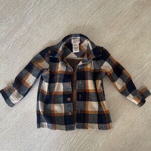Telluride Clothing Company plaid flannel button up, 18 months